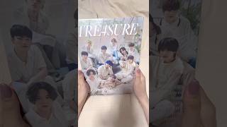 TREASURE 4th ANNIVERSARY MAGAZINE 開封の儀Part1  #treasure #지훈 #shorts #asmr #アラサー女子 #オタクの日常 #開封動画