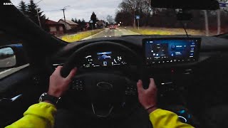 2025 Ford Kuga ST-Line Hybrid - POV Night Test Drive