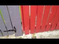 easy wooden gate stop prop hold open device fast cheap simple