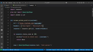 Python 3 Github API V3 Web Scraping Script to Scrape Github User Profile Info & Save it in Excel