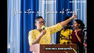 Nan mitan gwo lanmè ak tanpèt | Sr. Roselyne B. Jean Baptiste