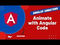 51. Apply Animations Programmatically using Animationbuilder in Angular App - Angular16
