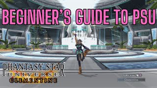 [Phantasy Star Universe] Beginner's Guide to PSU