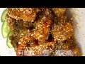 【泰式沙拉鸡】thai salad chicken 酸甜兼备带点微辣的美乃滋酱，配上炸至酥脆的鸡块，好吃又好看！