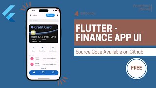 Flutter Financial App UI Challenge | Speed Code - Part 1