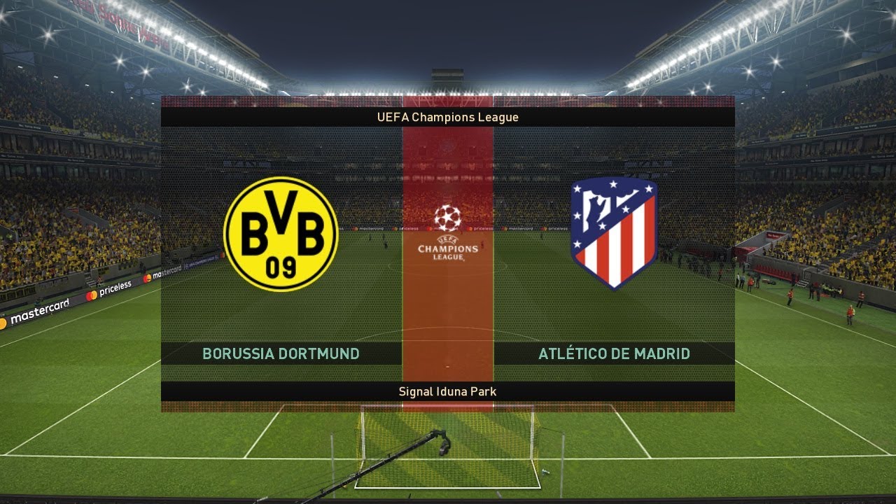 Borussia Dortmund Vs Atletico Madrid - UEFA Champions League 2018 - 19 ...