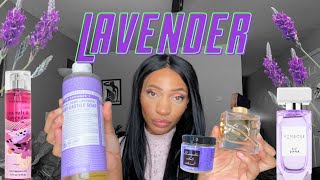 LAVENDER SHOWER ROUTINE / SMELL GOOD SELF CARE / PERFUME, BODY SCRUB, SOAP FOR RELAXATION / VALLIVON