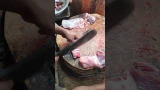 Mutton Lag Pcs Cutting #trending #shorts