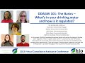 2022 VCAC - DDAGW 101: The Basics - What’s in your drinking water and how is it regulated