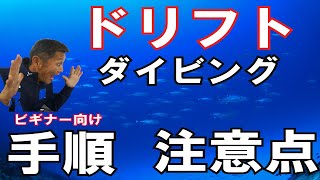 【ドリフトダイビング手順と注意点　ビギナー編】熱烈先生のダイビング講座　第87講