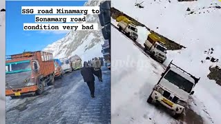 Zojila Update:- Traffic advisory - Minamarg to Sonmarg on 3 Jan. 2025 #zojilaupdate #weatherupdate