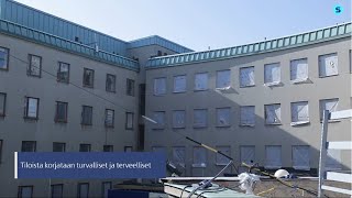 Helsingin Meilahdessa on menossa entisen Lastenklinikan muutos Puistosairaalaksi