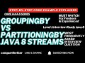 What is the difference between groupingBy and partitioningBy in Java 8 streams | Beyond the Basics