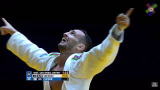 Judo European championships Prague 2020 66 kg final Orxan Safarov (AZE) \u0026 Tal Flicker (ISR)