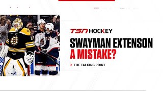 Did Bruins make a mistake with Swayman extension?