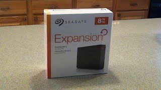 Seagate Expansion Desktop 8TB External Hard Drive Unboxing \u0026 PS4 Expansion