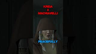 Kreia x Machiavelli - Perception