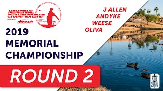 DGPT: The Memorial presented by Discraft 2019 - FPO - Round 2