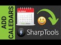 How to Add Your Calendars to SharpTools Dashboards Fast