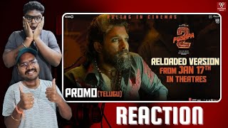 Pushpa 2 The Rule Reloaded - Glimpse  Reaction || TELUGU BRO'S REACTS