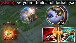 What if Yuumi Jungled but thought she was Rengar?