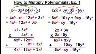 Algebra - Ch. 5: Polynomials (13 of 31) How to Multiply Polynomials: Ex 1
