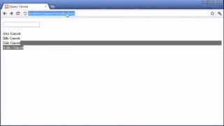 jQuery Tutorial 24 Contains selector