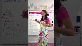 Elapsed time #mathlessons #maths