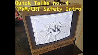 Sony PVM CRT Safety