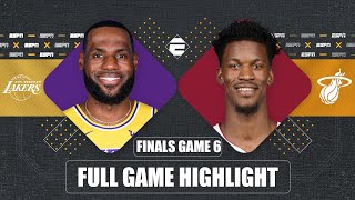 Los Angeles Lakers vs. Miami Heat [GAME 6 HIGHLIGHTS] | 2020 NBA Finals
