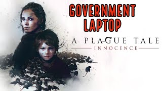 A Plague Tale: Innocence Government laptop gameplay | amd r4 graphics | 4GB Ram | lenovo e41-15