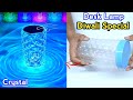 How To Make Crystal Diamond Touch Control Bedside Lamp / Diy LED Desk Lamp Tuch Lamp @CutAtoz