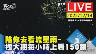 陪你去看流星雨~　極大期每小時上看150顆LIVE