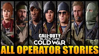 Black Ops Cold War: All Operator Secret Stories!