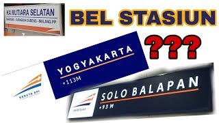 BEL Stasiun Yogyakarta dan Solo Balapan Ada apa Tidak