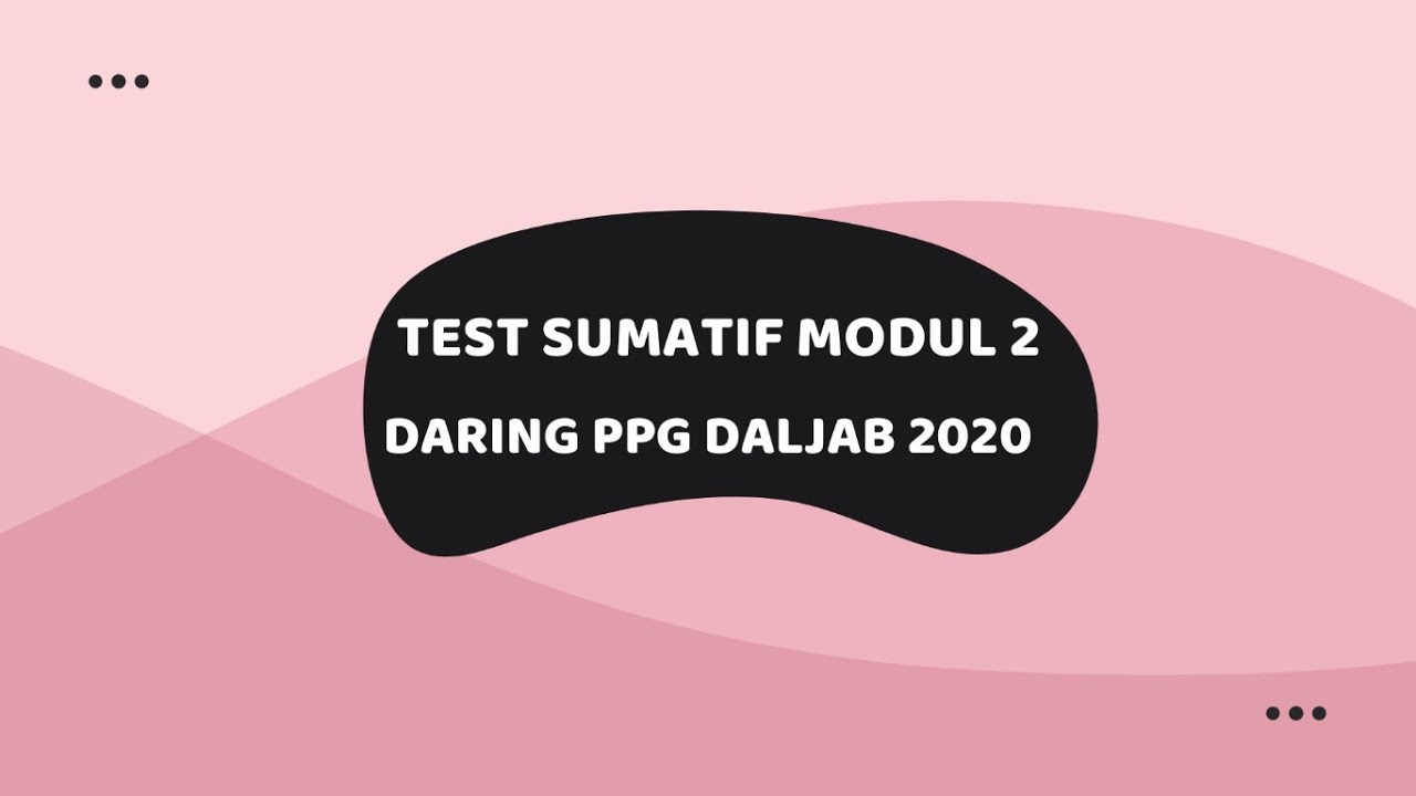 Kunci Jawaban Tes Sumatif Modul 2 Peran Guru Dalam Pembelajaran Abad 21 ...