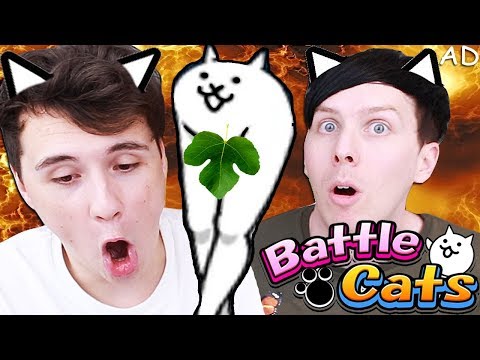 CATS ARE DESTROYING THE WORLD - Dan and Phil play: Battle Cats! CATS ARE DESTROYING THE WORLD - Dan and Phil play: Battle Cats!
