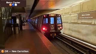 BNTS 02.12 — WMATA METRO RAIL Action at Metro Center