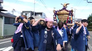 令和5年鴨川合同祭　横渚八雲神社神輿渡御①