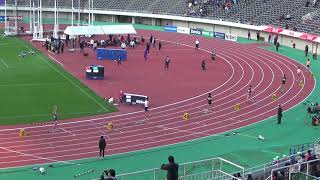 2020全国高校陸上　高校男子400m　決勝　友田、稲川、木下