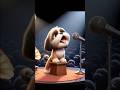 Singing dog got appreciation for 🐶🎤Ai Dog story #ai #dog #cute #funny