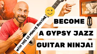 Turbocharge Your Gypsy Jazz Guitar Skills in 10 Minutes!