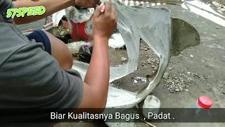 TUTORIAL dan CARA | Proses Pembuatan Fairing berBahan Fiber glass