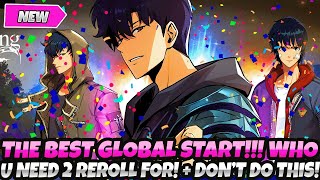 *HOW TO GET A PERFECT GLOBAL START* BEST SSR CHARACTERS & WEAPONS TO REROLL FOR (Solo Leveling Arise