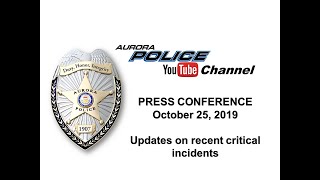 Critical Incident Press Conference