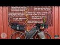 Bikepacking around Europe Gear list 2024