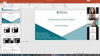 [18F]FDG-PET Workshop - Completing the Clinical Report