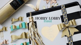 Hobby Lobby Haul, Washi Tapes, Planner Decor..