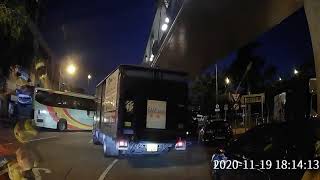 全城追緝系列：貨車個尾橫掃BENZ車身再HIT AND RUN（轉載）NE 7319 VF 5521