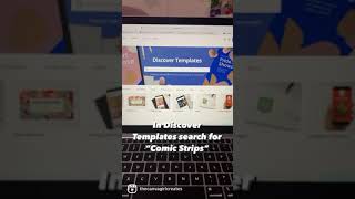 Create Comics in Canva